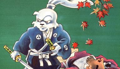 stan sekai illustration of rabbit with samurai sword